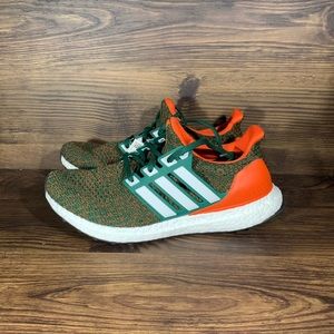 Adidas UltraBoost 4.0 Miami Hurricanes